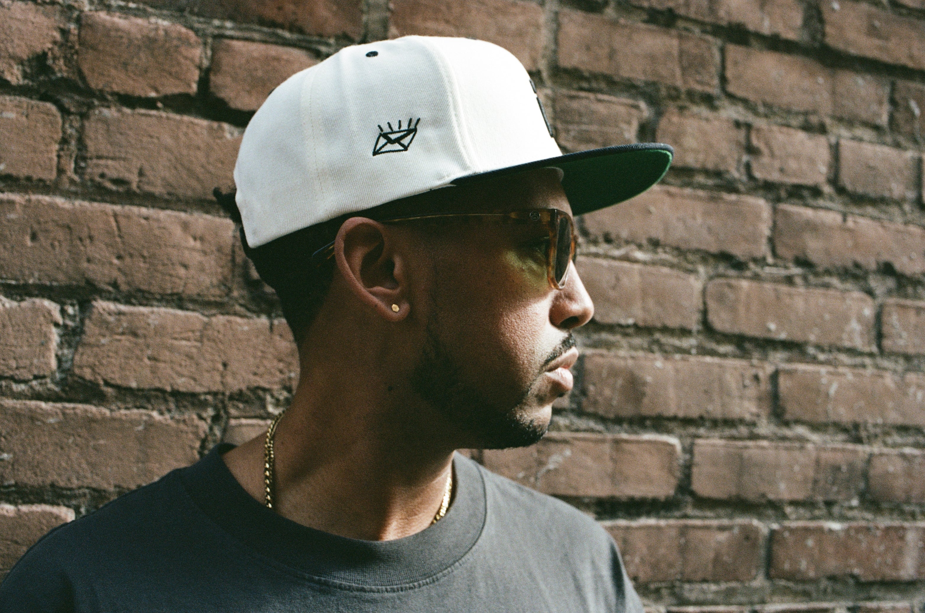 OG P Dot Hat - Cream/Black