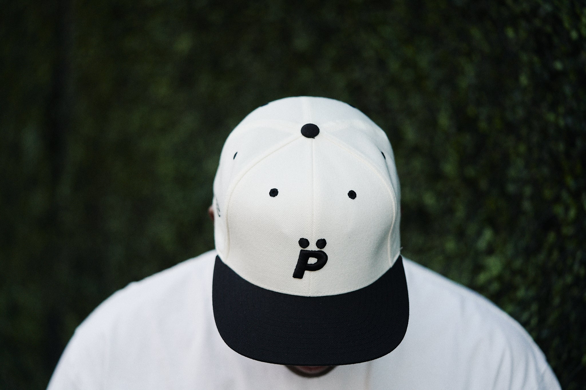 OG P Dot Hat - Cream/Black