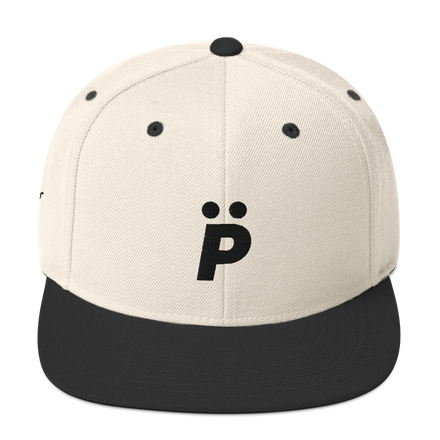 OG P Dot Hat - Cream/Black